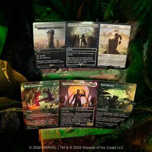 Magic the Gathering Secret Lair X Marvel’s BLACK PANTHER -Non Foil-New-Unopened